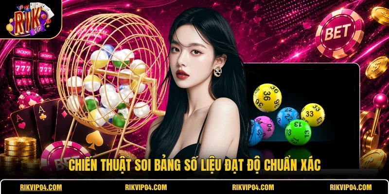 Chiến thuật soi bảng số liệu đạt độ chuẩn xác