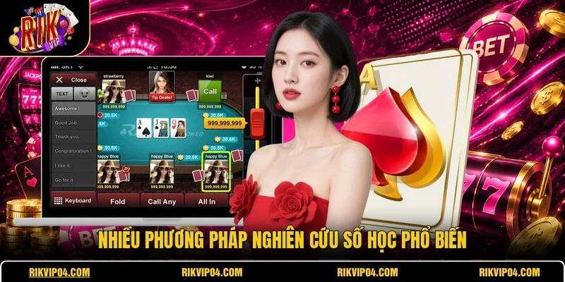 Nhiều phương pháp nghiên cứu số học phổ biến