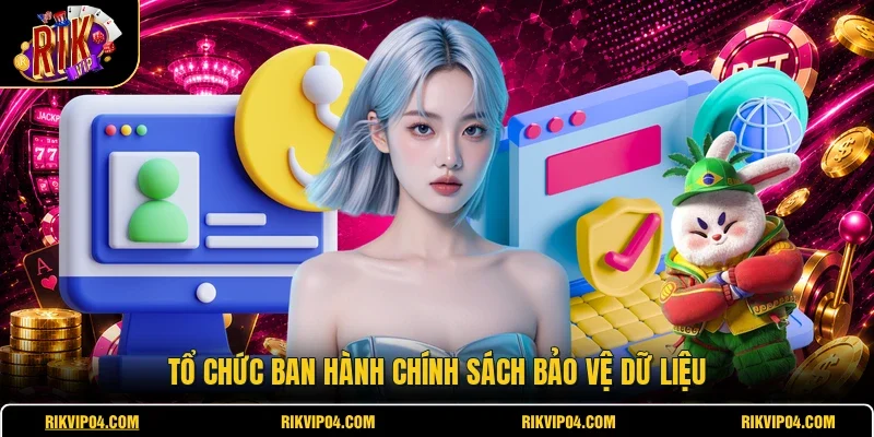 Tổ chức ban hành chính sách bảo vệ dữ liệu