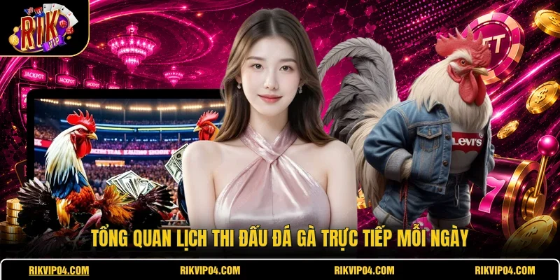 Tổng quan lịch thi đấu đá gà trực tiếp mỗi ngày
