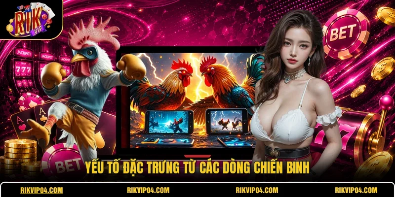 Yếu tố đặc trưng từ các dòng chiến binh